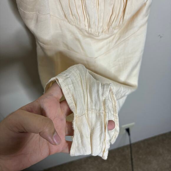 Urban Outfitters Cream Color Strappy Sleeveless Romper Women's Size Medium - Picture 4 of 7